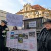 Protest fiakristů v Praze objektivem Richarda Horáka