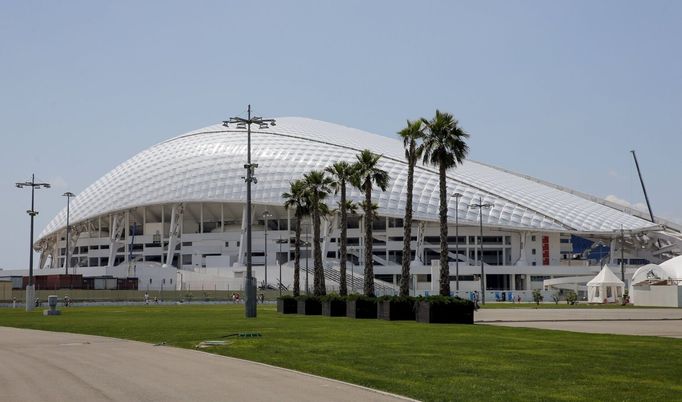 Příprava na MS 2018: stadion Fišt v Soči