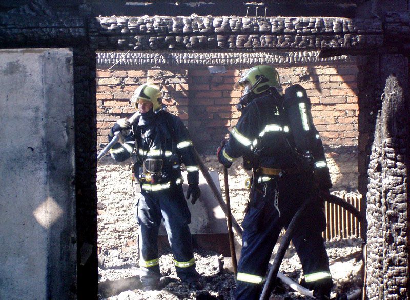 Požár v Mydlovarech