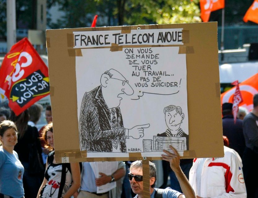 Francie - stávka