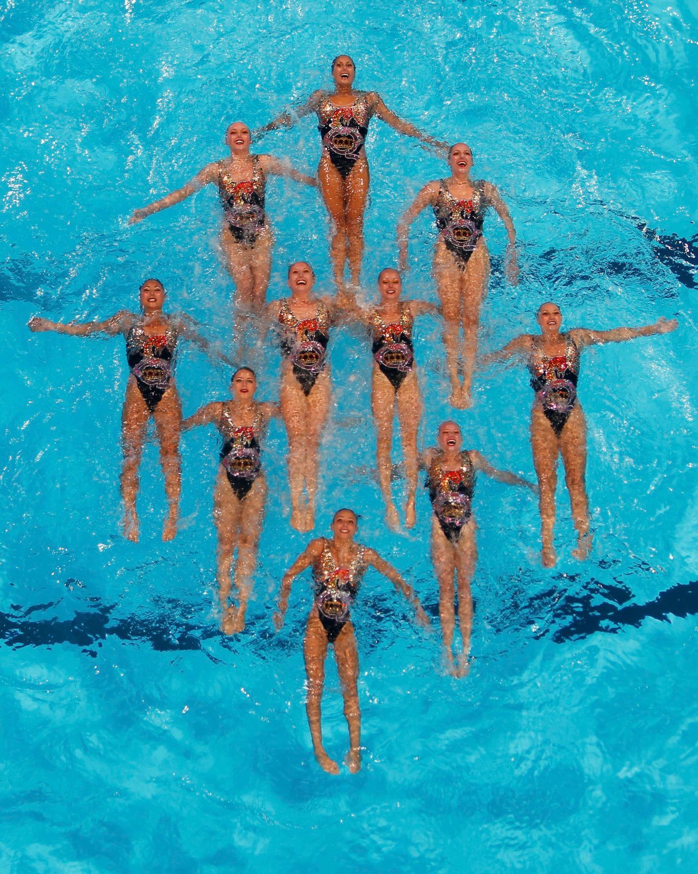 MS v plavání Barcelona, synchronizované plavání: Kanada