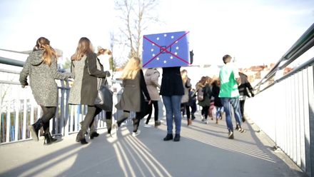 Okamura nám nic nenakecá. Studenti chtějí, aby Česko zůstalo v EU