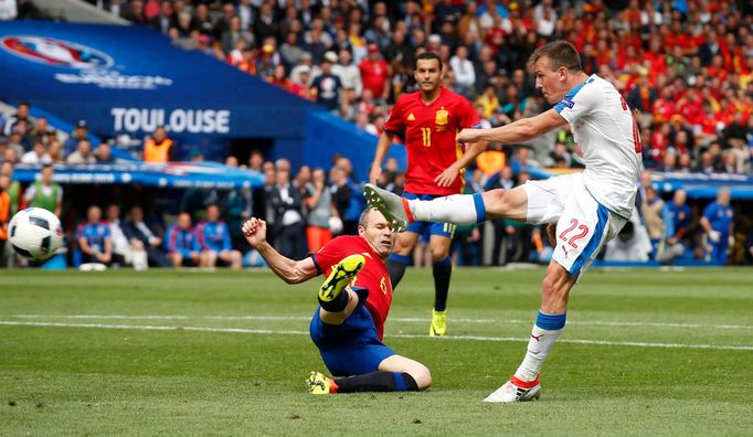 Euro 2016, Česko-Španělsko: Vladimír Darida