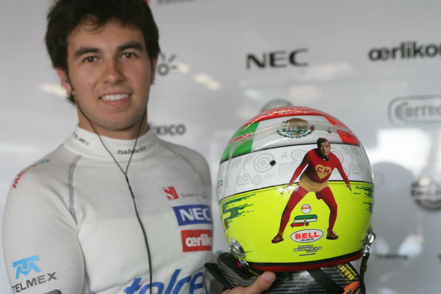 Velká cena Monaka formule 1, trénink (Sergio Pérez, Sauber)