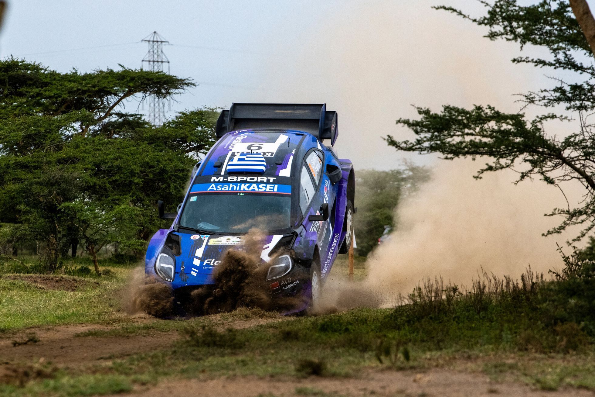 Serderidis Jourdan, Ford na Safari rallye Keňa 2022