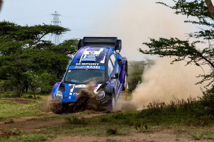 Serderidis Jourdan, Ford na Safari rallye Keňa 2022