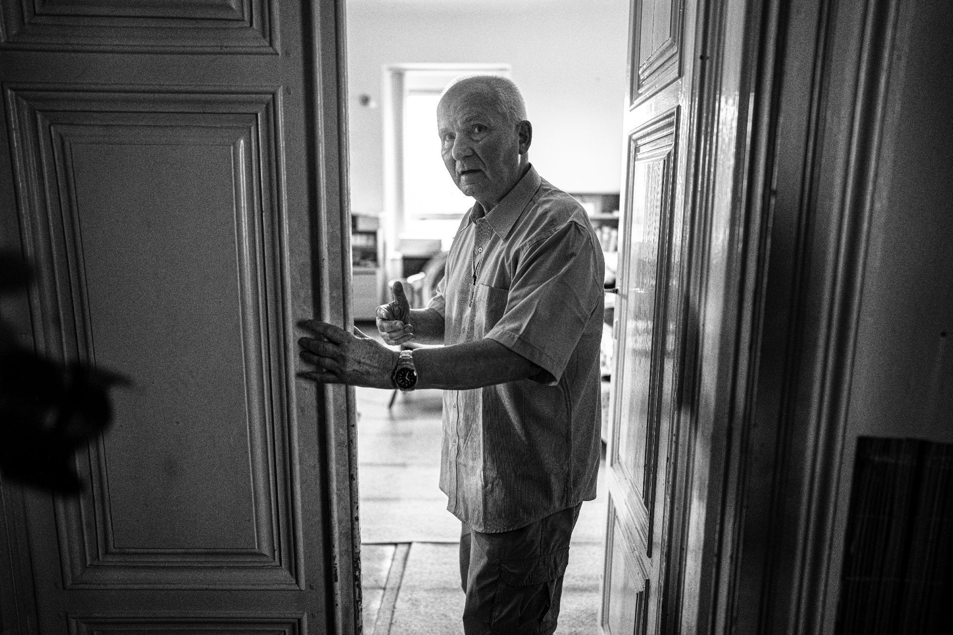 Miharu Micha: Fotografická vzpomínka na pátera Františka Líznu