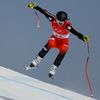 Marie-Michele Gagnonová v super-G na ZOH 2022 v Pekingu