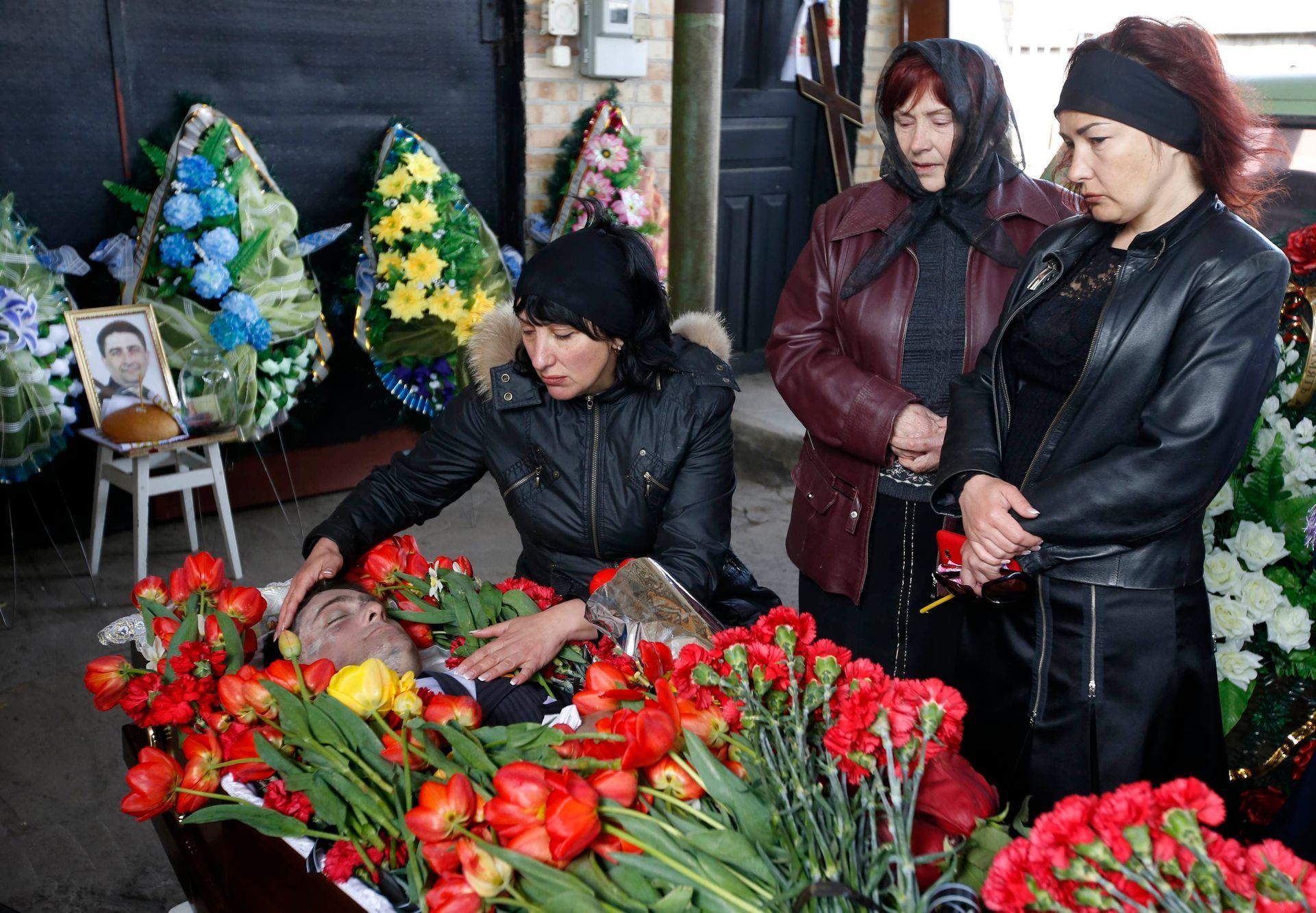 Volodymyr Rybak - pohřeb