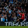 Manchester City - Manchester United: Robin van Persie dává vítězný gól