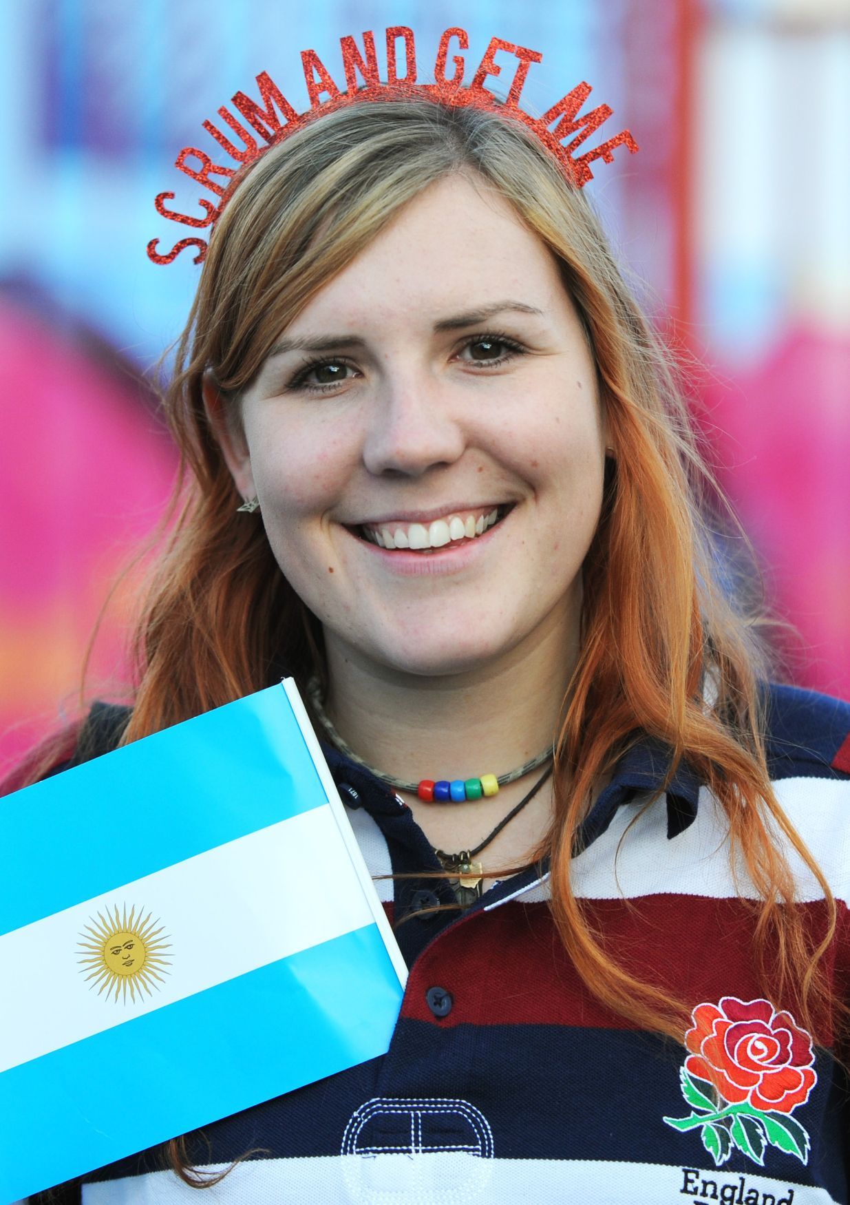 Fanynky na MS v ragby 2015: Argentina
