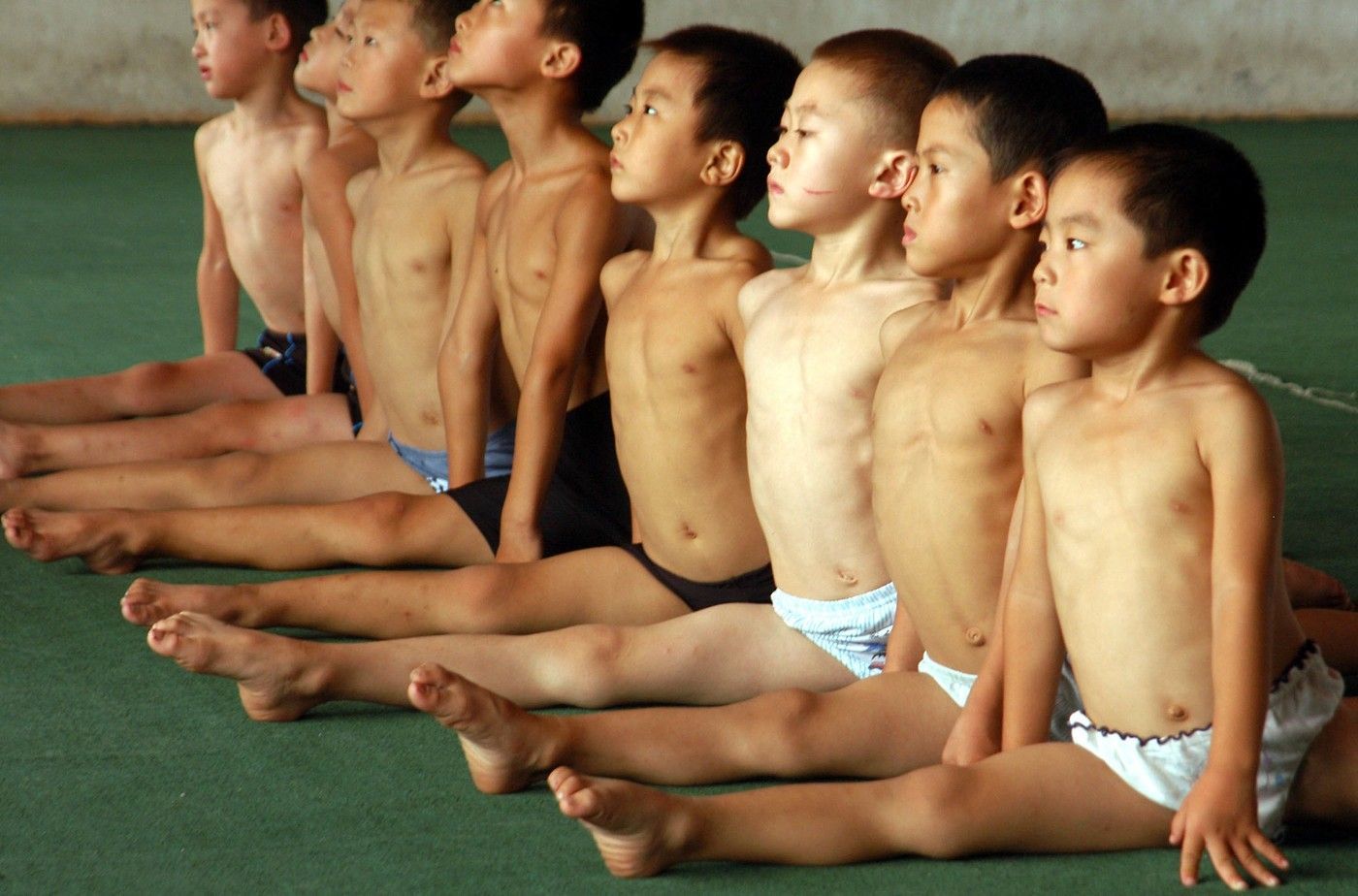 gymnastika děti sport Čína