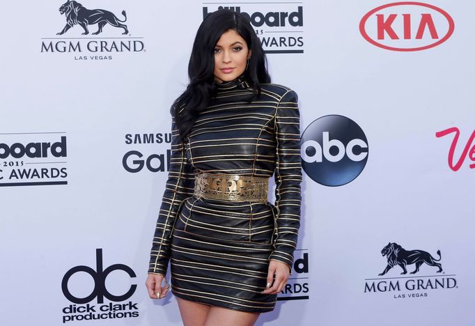 Television personality Kylie Jenner arrives at the 2015 Billboard Music Awards in Las Vegas