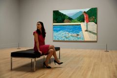 Nové nejdražší dílo žijícího umělce: Hockneyho obraz za 2,1 miliardy korun