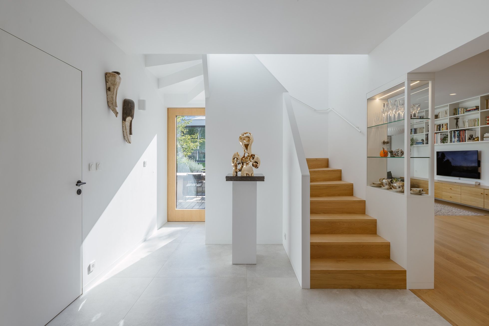 dům, sochařský ateliér, rekonstrukce, sochy, Praha, interiér roku