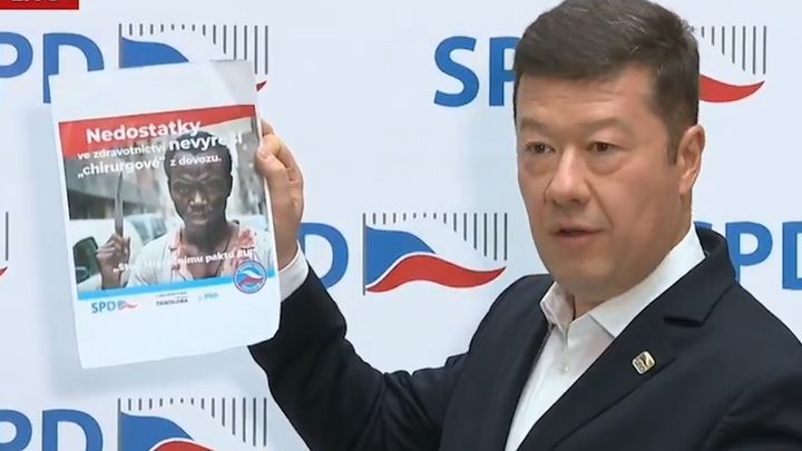 Drolí se Okamurova "vlastenecká čtyřka"? PRO kveruluje: "Buďte korektní"; Zdroj foto: Aktuálně.cz/ČT24