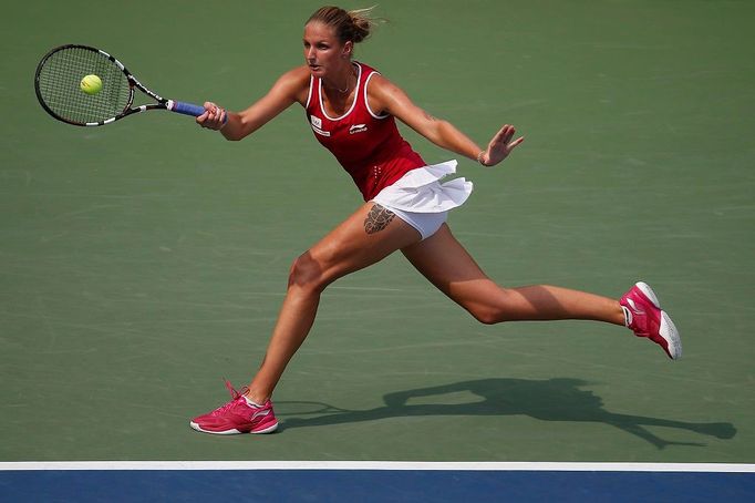 První den US Open 2015 (Karolína Plíšková)