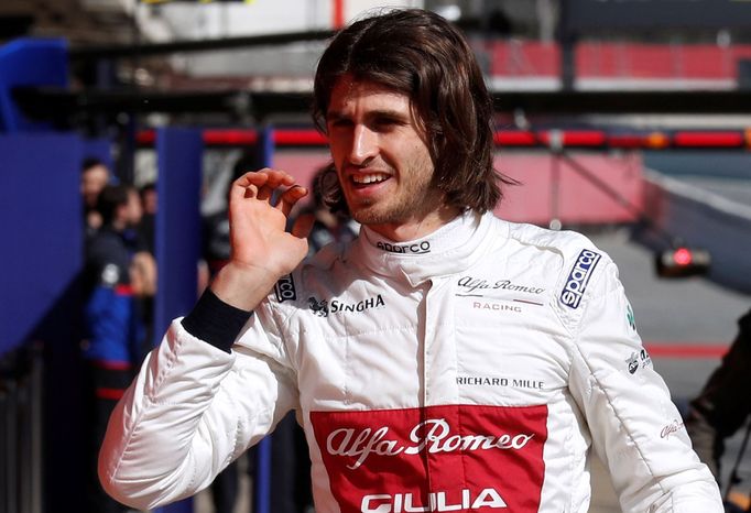 Testy F1 2019, Barcelona II: Antonio Giovinazzi, Alfa Romeo