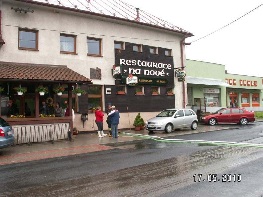 Povodně - Bystřička - 2010