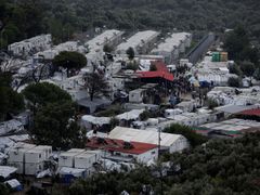 Uprchlický tábor na ostrově Lesbos