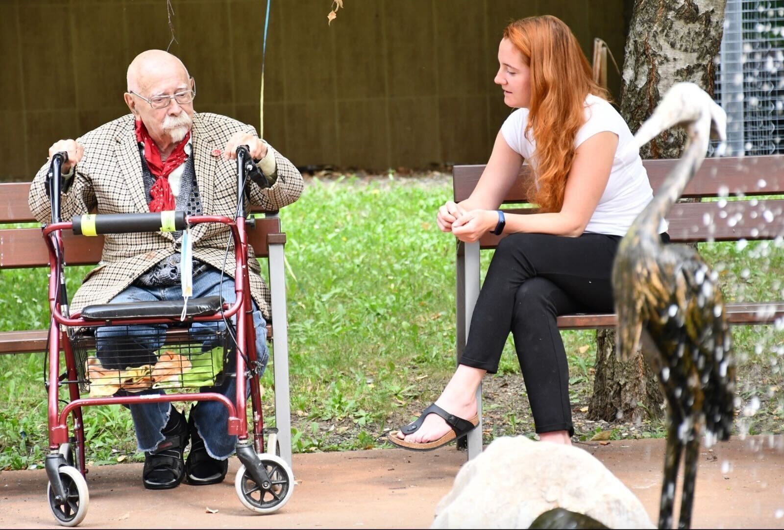 Johana Jedličková, důchodci, domov s pečovatelskou službou