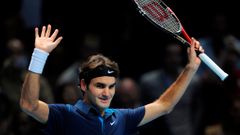 Turnaj mistrů: Federer vs Tsonga: Federer