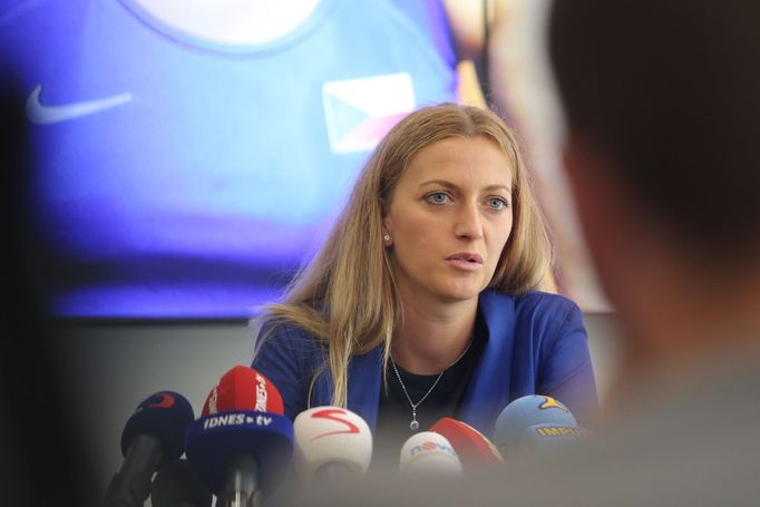 Petra Kvitová po vítězství v Madridu 2018