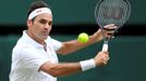 Roger Federer ve finále Wimbledonu 2019