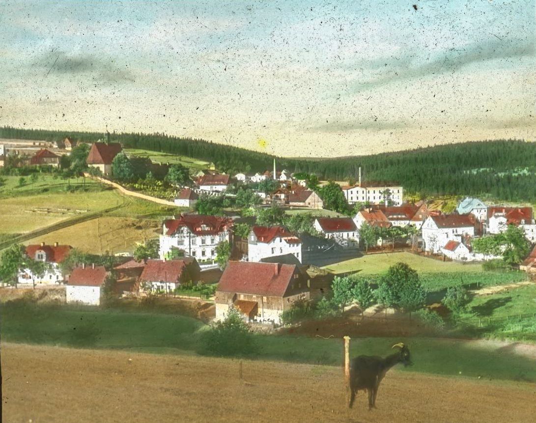 Výstava, Panoráma starého Mostecka, historie, Most