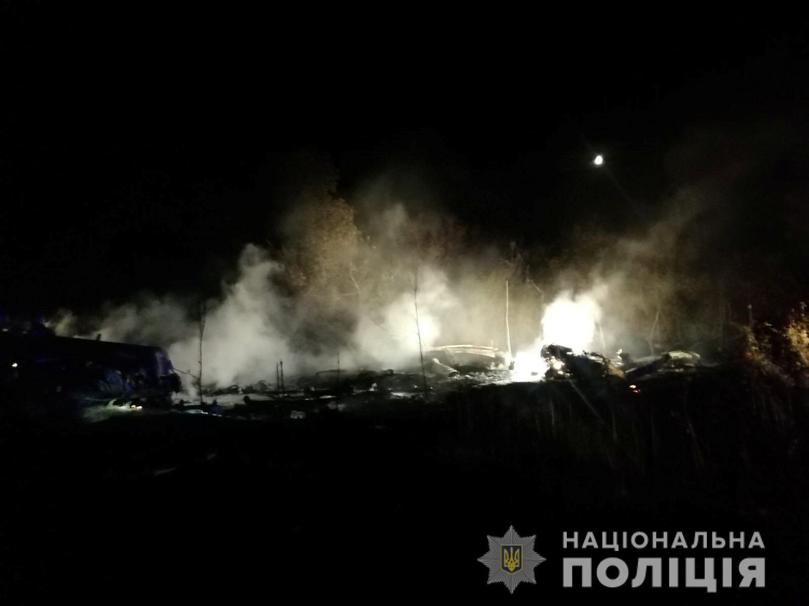 Vojenský letoun, který se zřítil na Ukrajině