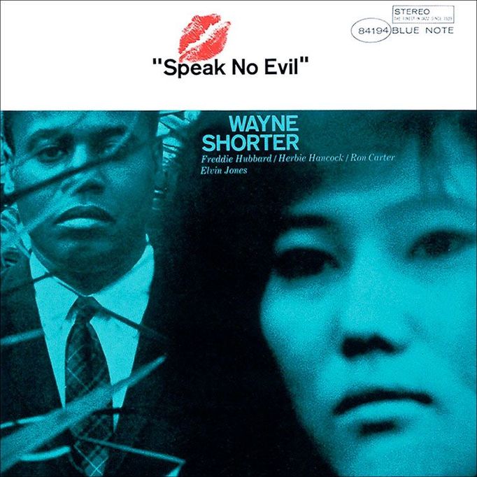 Obal alba Speak No Evil od Waynea Shortera z roku 1966.