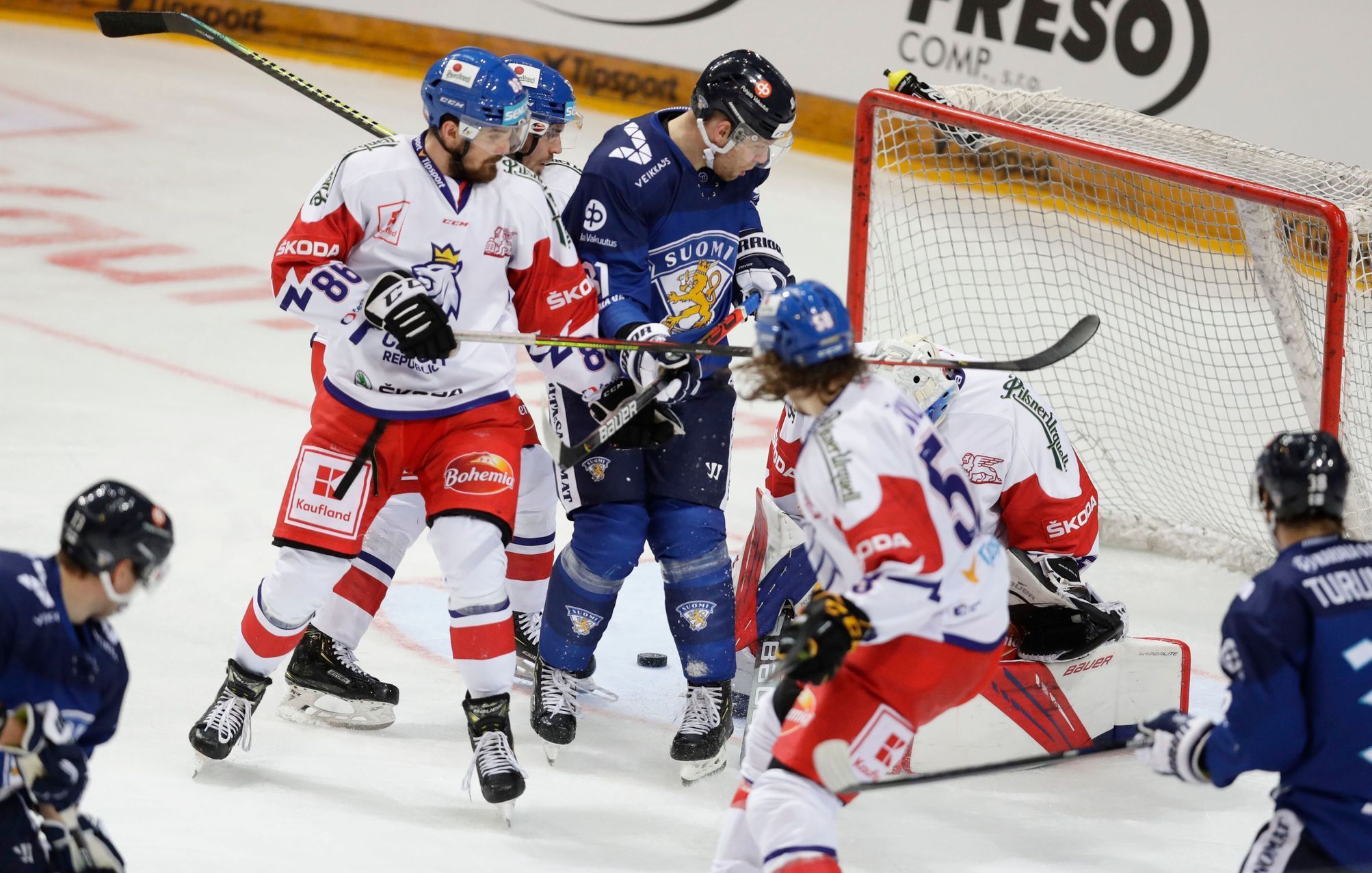 České hokejové hry 2021: Česko - Finsko