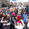 Ukrajina, Kyjev, pohřeb, armáda, anarchista, LGBT, David Chychkan, voják, smrt