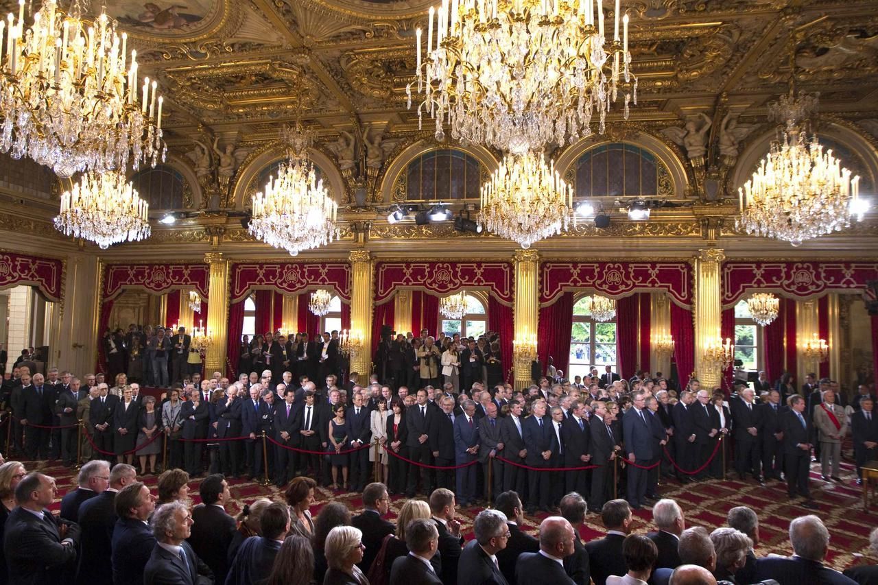Inaugurace Francoise Hollanda