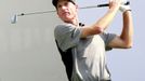 Americký golfista Jim Furyk v prvním kole Mistrovského turnaje BMW 2012 v americkém Carmelu.