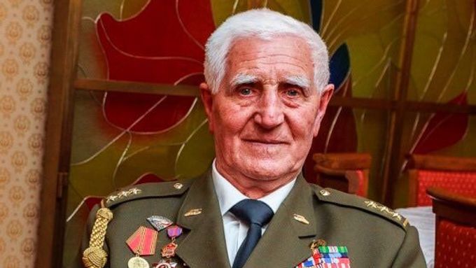 Plukovník Bedřich Opočenský. Zemřel v sobotu ráno ve věku 92 let.