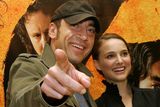 Javier Bardem a Natalie Portman, představitelé hlavních rolí Formanova filmu Goyovy přízraky, Lorenza a Ines.