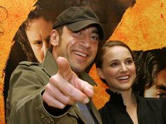 Javier Bardem a Natalie Portman, představitelé hlavních rolí Formanova filmu Goyovy přízraky, Lorenza a Ines.