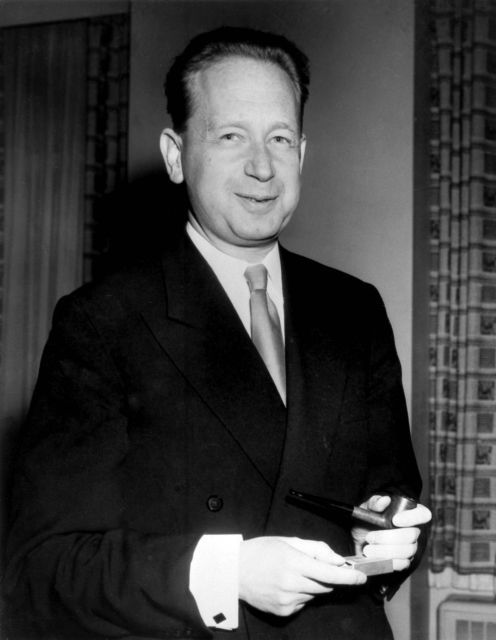 Bývalý generální tajemník OSN Dag Hammarskjold