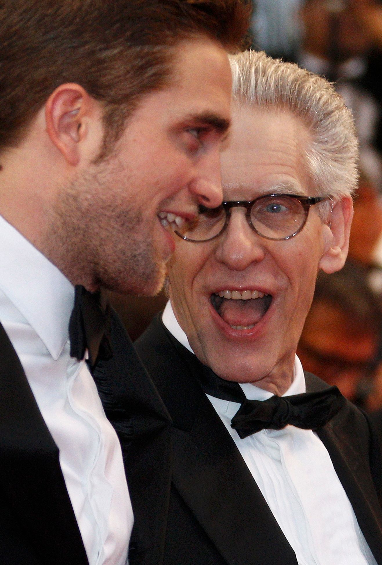 Robert Pattinson and director David Cronenberg