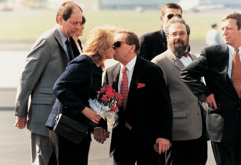Thomová Mauerová havel czech press photo
