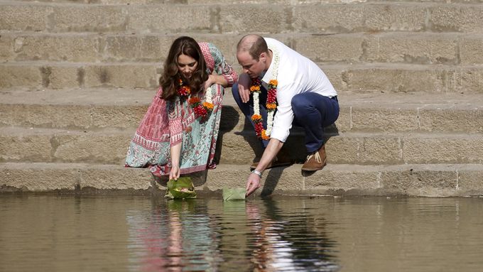 Princezna Kate a princ William.