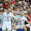 Švýcarská radost po zápase o bronz Česko - Švýcarsko na MS 2018