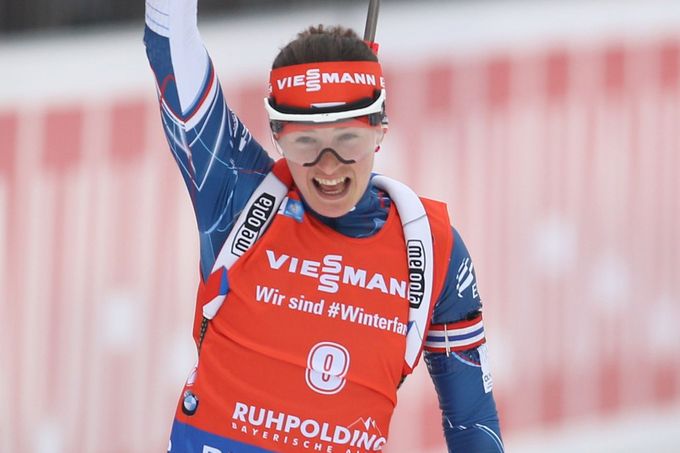 SP Ruhpolding 2018, hromadný závod: Veronika Vítková