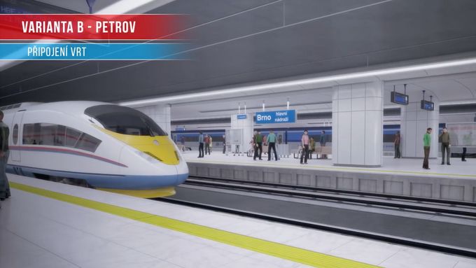Kde bude nové hlavní nádraží v Brně? Podívejte se na vizualizaci