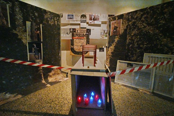 Ukázka z tvorby scénografa Petra Matáska.