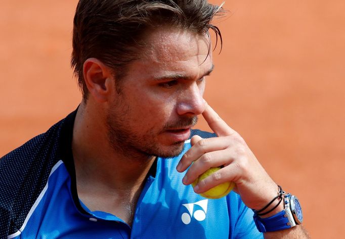 Stan Wawrinka v prvním kole French Open 2018