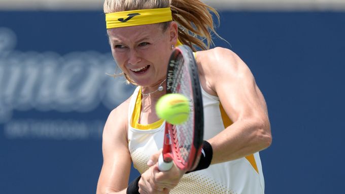 Marie Bouzková v prvním kole US Open ztratila skvěle rozehraný zápas.
