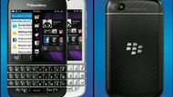 BlackBerry Q10 – s QWERTY klávesnicí Druhým telefonem je model Q10. Vybavený je hardwarovou klávesnicí QWERTY, čtvercovým 3,1 palcovým AMOLED  displejem s rozlišením 720 x 720 obrazových bodů. Procesor, paměti, fotoaparát a kamerka Q10 jsou shodné s modelem Z10.