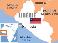 Mapa - Libérie